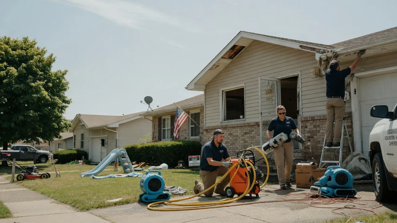Water Damage Restoration in Wolcott, IN near me